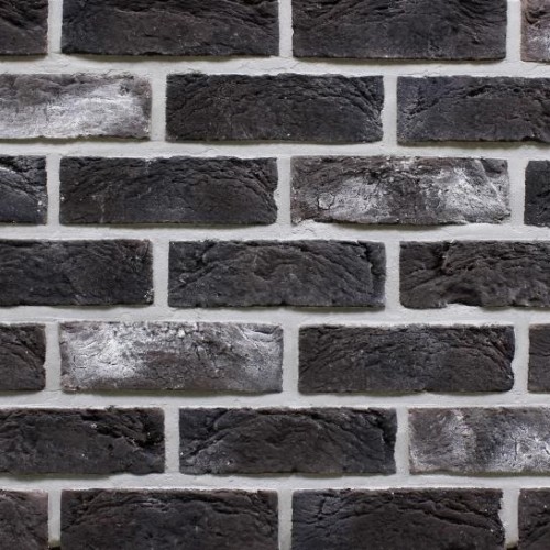 Плитка Манхетен 10 Темно-коричневый с солью, Loft Brick